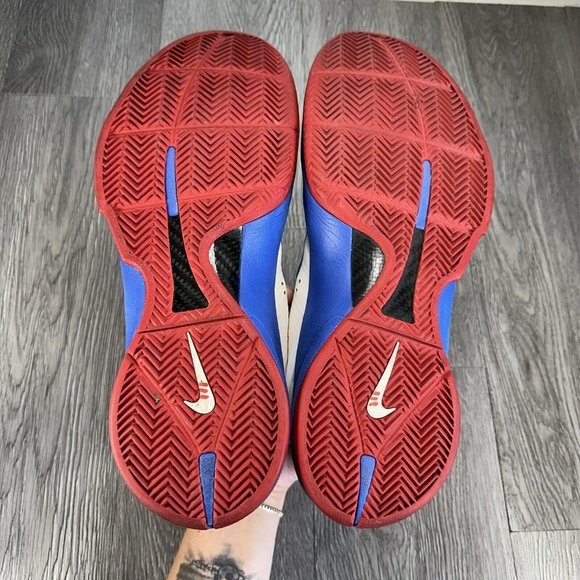 Nike Air Zoom Hyperattack Kobe VI 6 Men\'s Shoes Red Blue USA  12.5 Trial Sample main image 5